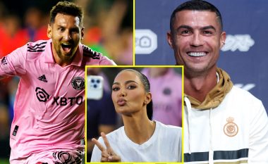 Cristiano Ronaldo apo Lionel Messi? – Kim Kardashian vihet në siklet kur pyetet se cili është i preferuari i saj