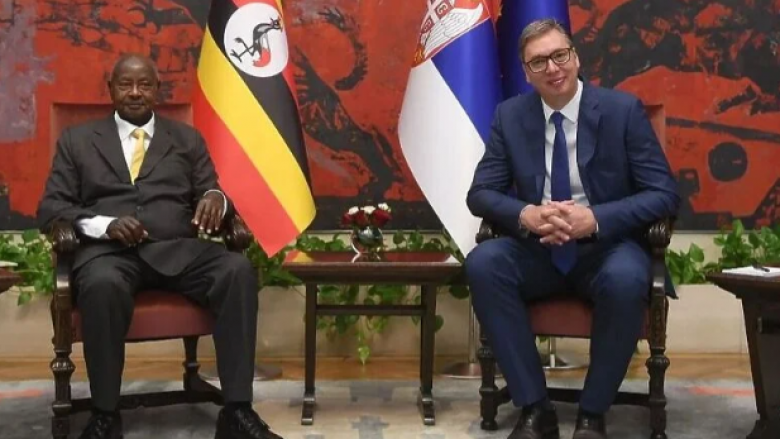 Vuçiq takon diktatorin e Ugandës që mbështet pushtimin rus të Ukrainës
