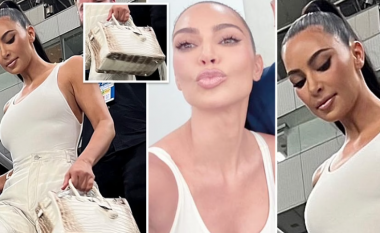 Kim Kardashian merr vëmendje me dukjen plot stil, teksa mban një çantë të rrallë nga ‘Brikin’ me vlerë mbi 200 mijë euro