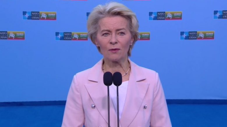 Kryetarja e KE-së, der Leyen: Kosova dhe Serbia duhet të zbatojnë Udhërrëfyesin për të cilën janë pajtuar