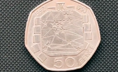 Kjo monedhë 50p vlen 90 herë më shumë se vlera origjinale – dhe ka mbi 100 mijë prej tyre në qarkullim