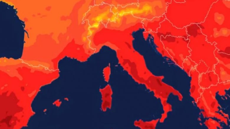 Temperatura më e lartë në Evropë është matur në Sicili në vitin 2021