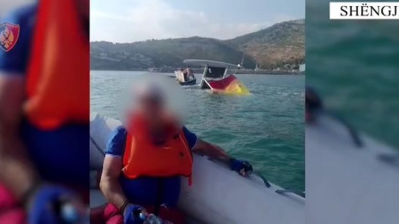 Era i përmbysi varkën me vela në det, shpëtohet turisti italian në Shëngjin