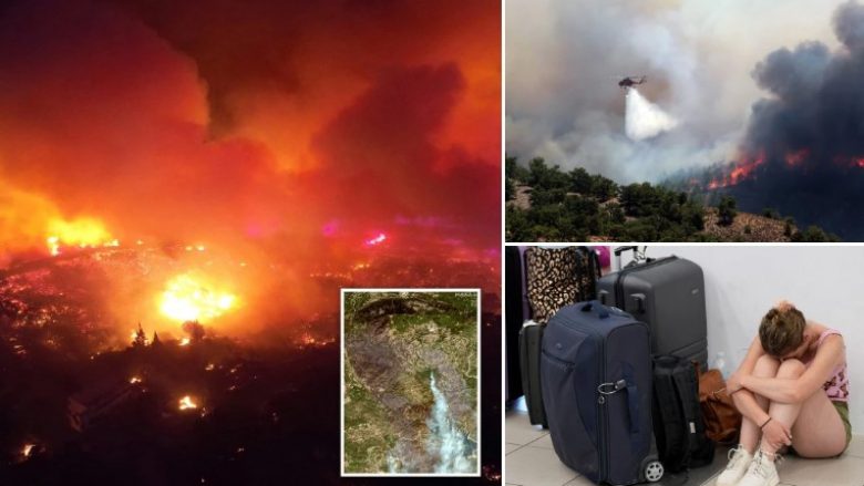 Si po ndikojnë zjarret në sezonin turistik të Greqisë?