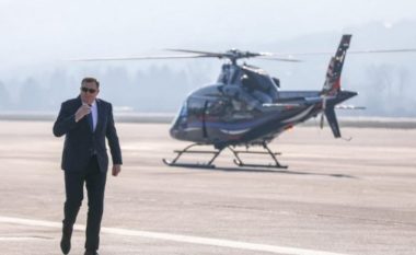 Dodik udhëton në Kroaci me helikopter të Vuçiqit