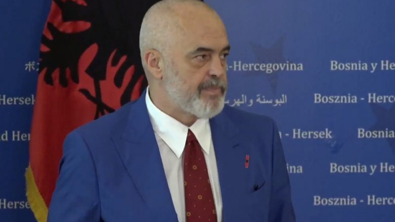 Rama: BE ta mbështesë edhe më shumë rajonin, së shpejti do hapet ambasada shqiptare në Sarajevë