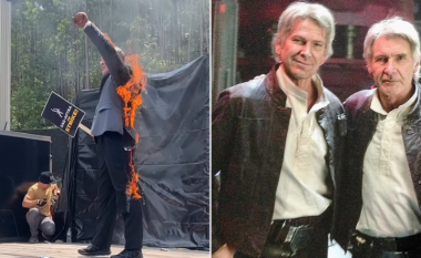 Aktori dublues i Harrison Ford i vë flakën vetës gjatë grevës së aktorëve në Gjeorgji