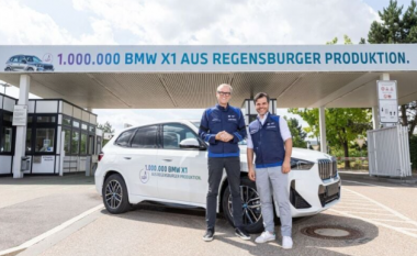Shitet vetura e njëmiliontë e BMW X1 që është prodhuar në fabrikën Regensburg