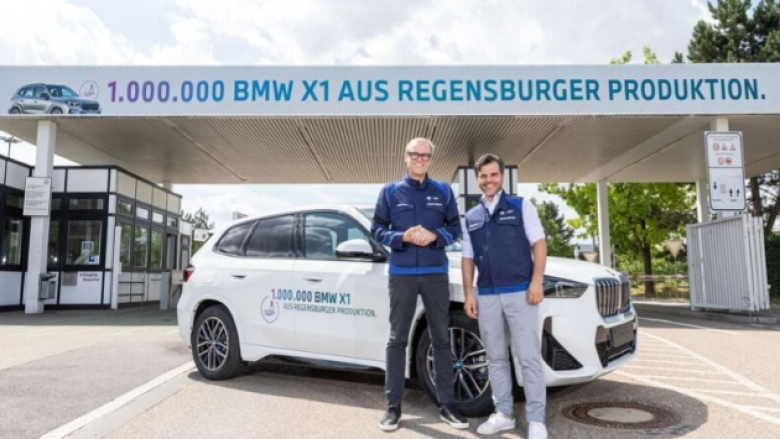 Shitet vetura e njëmiliontë e BMW X1 që është prodhuar në fabrikën Regensburg