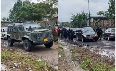 Mbappe mbërriti në Kamerun, vendlindjen e babait të tij: Ushtria dhe automjetet e blinduara në rrugë për ta ruajtur