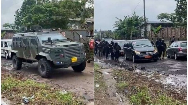 Mbappe mbërriti në Kamerun, vendlindjen e babait të tij: Ushtria dhe automjetet e blinduara në rrugë për ta ruajtur