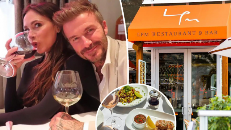 David dhe Victoria Beckham shpenzuan më shumë se dy mijë euro në një darkë në Miami