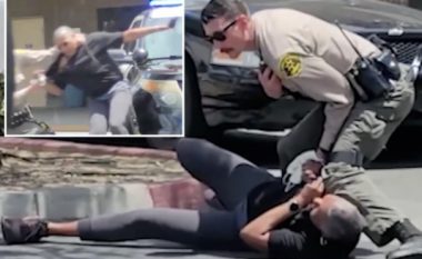 Policia përplas për toke një grua në Los Angeles – suspendohen pas publikimit të pamjeve dramatike