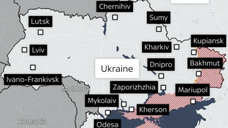 Ukrainasit me kundërsulme në tre fronte ndaj rusëve
