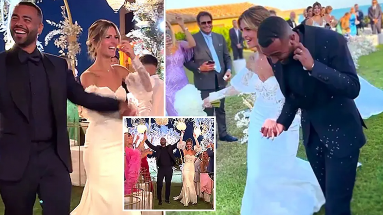 Legjenda e Chelseat, Ashley Cole martohet me Sharon Canu në një ceremoni luksoze në Itali