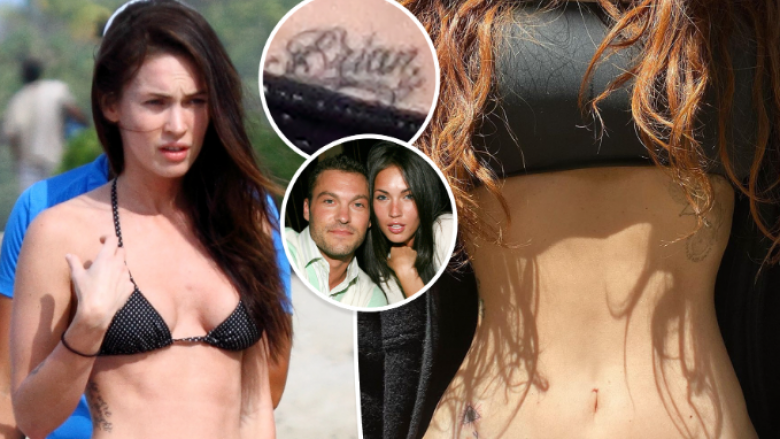 Megan Fox fshin tatuazhin afër pjesës intime dedikuar ish-bashkëshortit Brian Austin Green