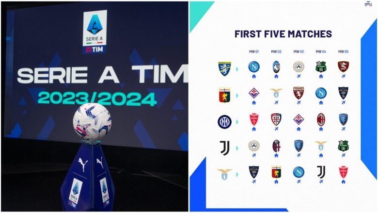 Serie A zbulon kalendarin e të gjitha ndeshjeve të sezonit 2023/24