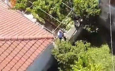 Pamje nga droni - Nuk mundi të ikë nga Policia, vret vetën 55-vjeçari në Shqipëri