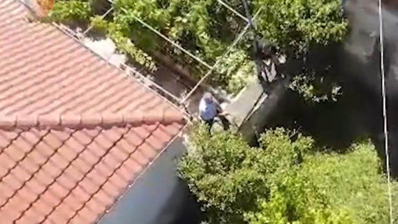 Pamje nga droni – Nuk mundi të ikë nga Policia, vret vetën 55-vjeçari në Shqipëri