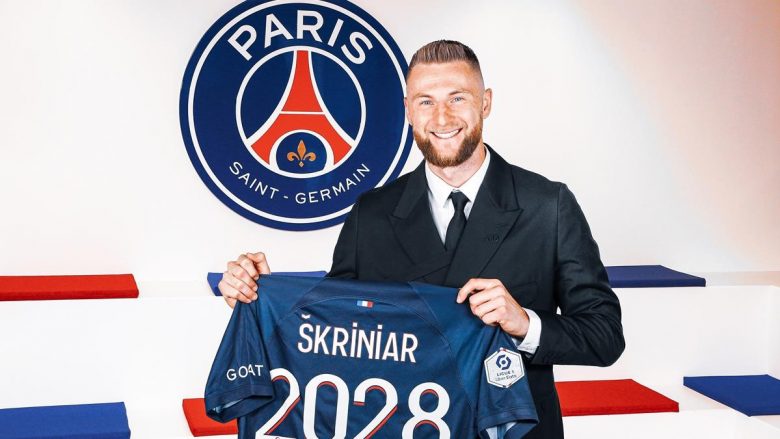 Paris Saint-Germain zyrtarizon transferimin e Milan Skriniar