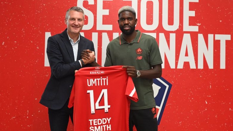 Zyrtare: Umtiti bëhet bashkëlojtar i Zhegrovës, nënshkruan me Lille