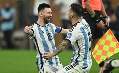 Zbulohen fjalët e para të Lionel Messit pas triumfit të Argjentinës në Kupën e Botës kur ishte në përqafim me Leandro Paredesin
