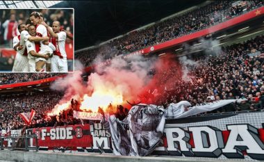“Je budalla dhe skizofren, po të vish do të ketë luftë”, tifozët e Ajaxit kërcënojnë legjendën e klubit