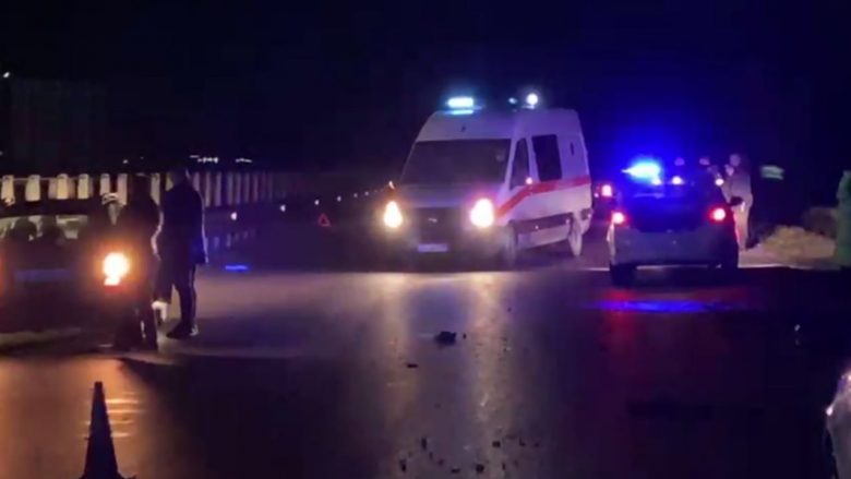 Lëndohen katër persona në një aksident në rrugën Prishtinë – Gjilan