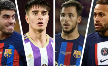Shanset e lojtarëve që pritet t’i bashkohen dhe largohen Barcelonës në ditët e ardhshme