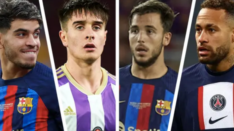 Shanset e lojtarëve që pritet t’i bashkohen dhe largohen Barcelonës në ditët e ardhshme