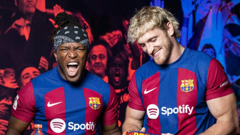 Barcelona befason me marrëveshjen e fundit me KSI dhe Logan Paul