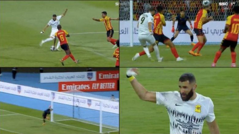 Benzema shkëlqen në debutim te Al-Ittihad, supergol dhe asistim nga ylli francez