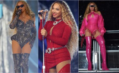 Beyonce mahniti publikun me zgjedhjet e modës, u shfaq me tri kombinime joshëse në koncert
