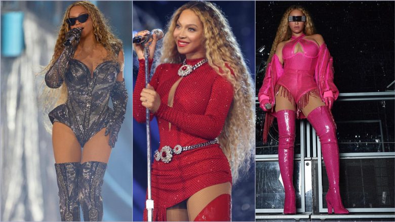 Beyonce mahniti publikun me zgjedhjet e modës, u shfaq me tri kombinime joshëse në koncert