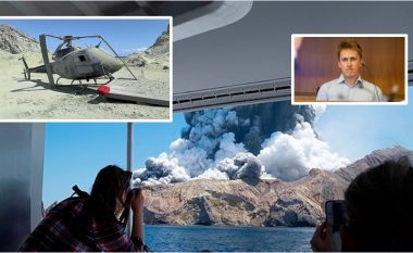 Tha se i shpëtoi më të keqes duke u hedhur në oqean – rrëfimi i pilotit që pa shpërthimin e një vullkani në Zelandën e Re në vitin 2019