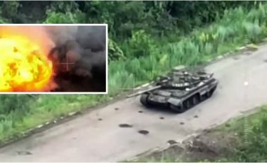 Momenti kur tanku rus shpërthen dhe shndërrohet “në një top të madh zjarri” ndërsa Ukraina tregon rezultate të tjera në kundërofensivën e saj