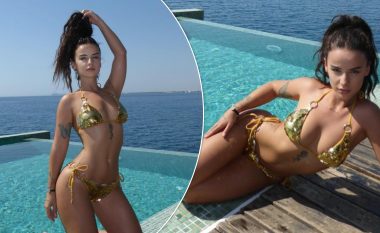 Rina Balaj shfaqet provokuese në imazhet e radhës në bikini