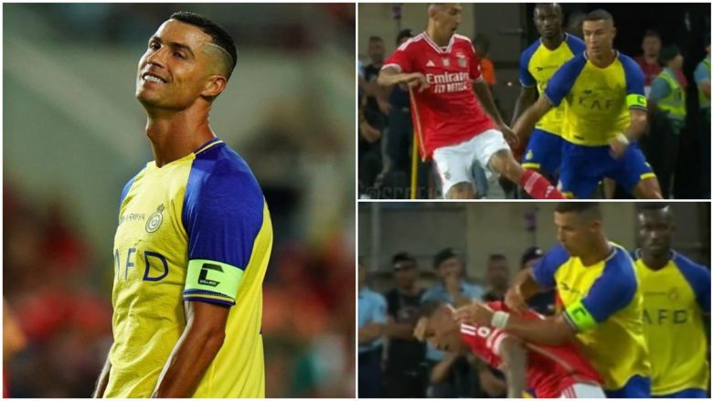 Di Maria e tall Ronaldon duke e dribluar, portugezi e rrëzon nga inatosja