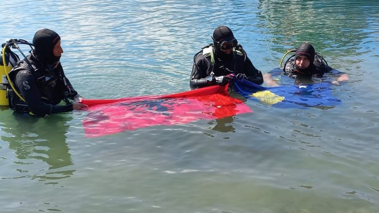 FSK në trajnimin e zhytjes në bazën detare të Vlorës, pamje nga Pashalimani