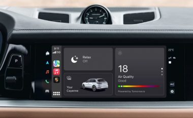 Porsche integron kontrollet e veturës në Apple CarPlay