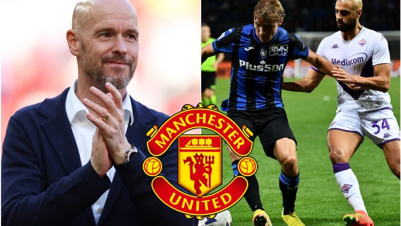 Man Utd ka marrëveshje personale me Amrabat dhe Hojlund, por diskuton çmimet me klubet italiane