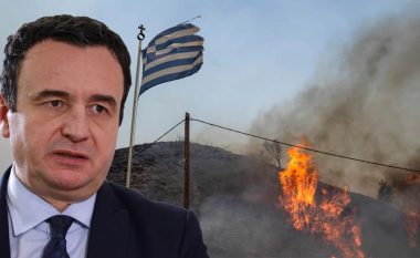 Kurti: Jemi të pikëlluar për zjarret në Greqi, Qeveria e gatshme të ndihmojë