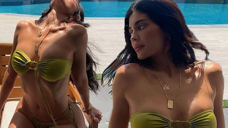 Kylie Jenner ngacmon imagjinatën e ndjekësve me fotografitë e reja, ku shfaq trupin e saj e veshur me bikini