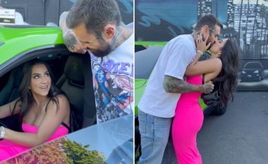 Influencuesi i njohur i blen ‘Lamborghini’ gruas së tij me paratë që fitoi nga videoja e saj duke kryer marrëdhënie me një burrë tjetër