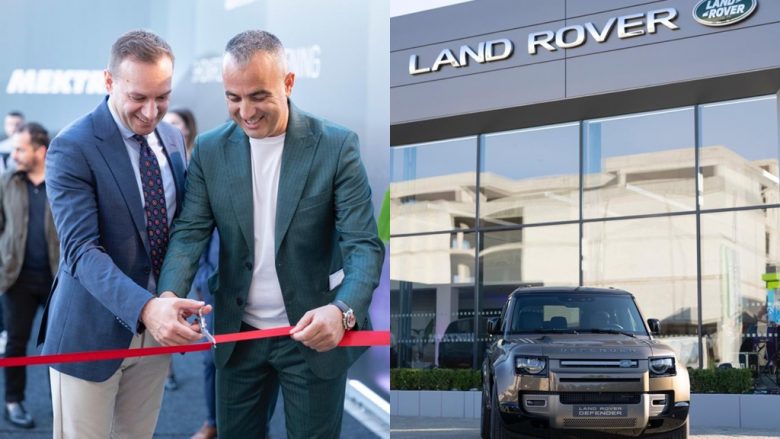Showroom-i i Land Rover në Prishtinë, zyrtarisht nga Mektrin Motors