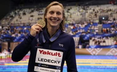 Ledecky thyen rekordin e Michael Phelps për më së shumti medalje të fituara