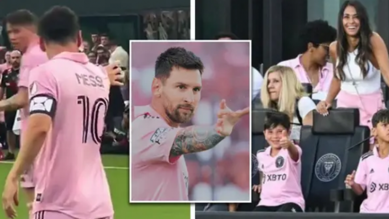 Bashkëshortja e Lionel Messit tregoi kuptimin e festës së argjentinasit ndaj Atlantas
