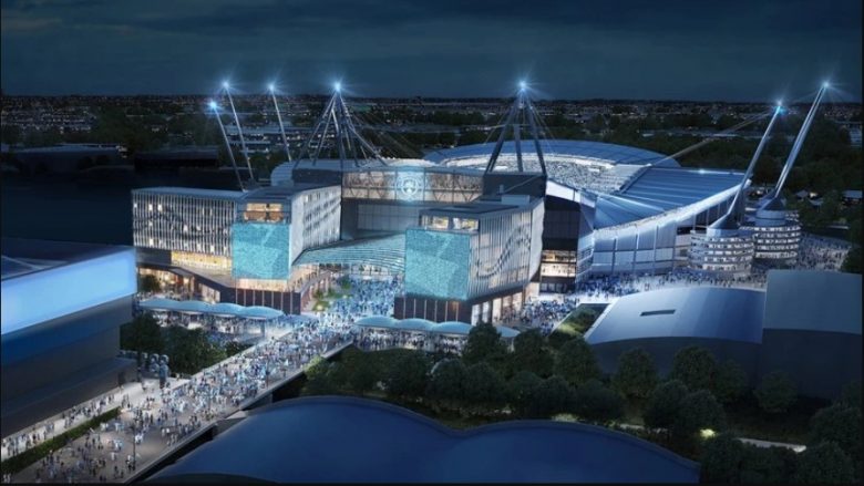 Man City merr miratimin për rinovimin e stadiumit Etihad – Nga rritja e kapacitetit deri te dyqani i ri, muzeu dhe hoteli