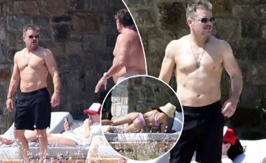 Matt Damon tregon trupin e tij muskuloz gjatë pushimeve luksoze me familjen në Mykonos
