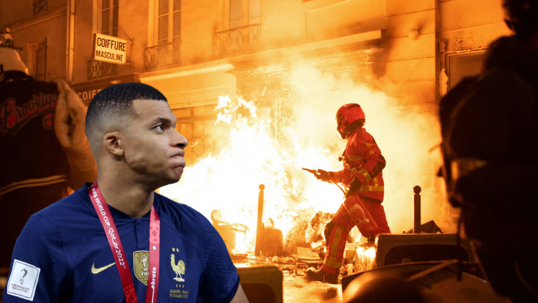 Derisa Franca po shkatërrohet nga protestat për vdekjen e 17 vjeçarit – Mbappe ka një lutje për protestuesit